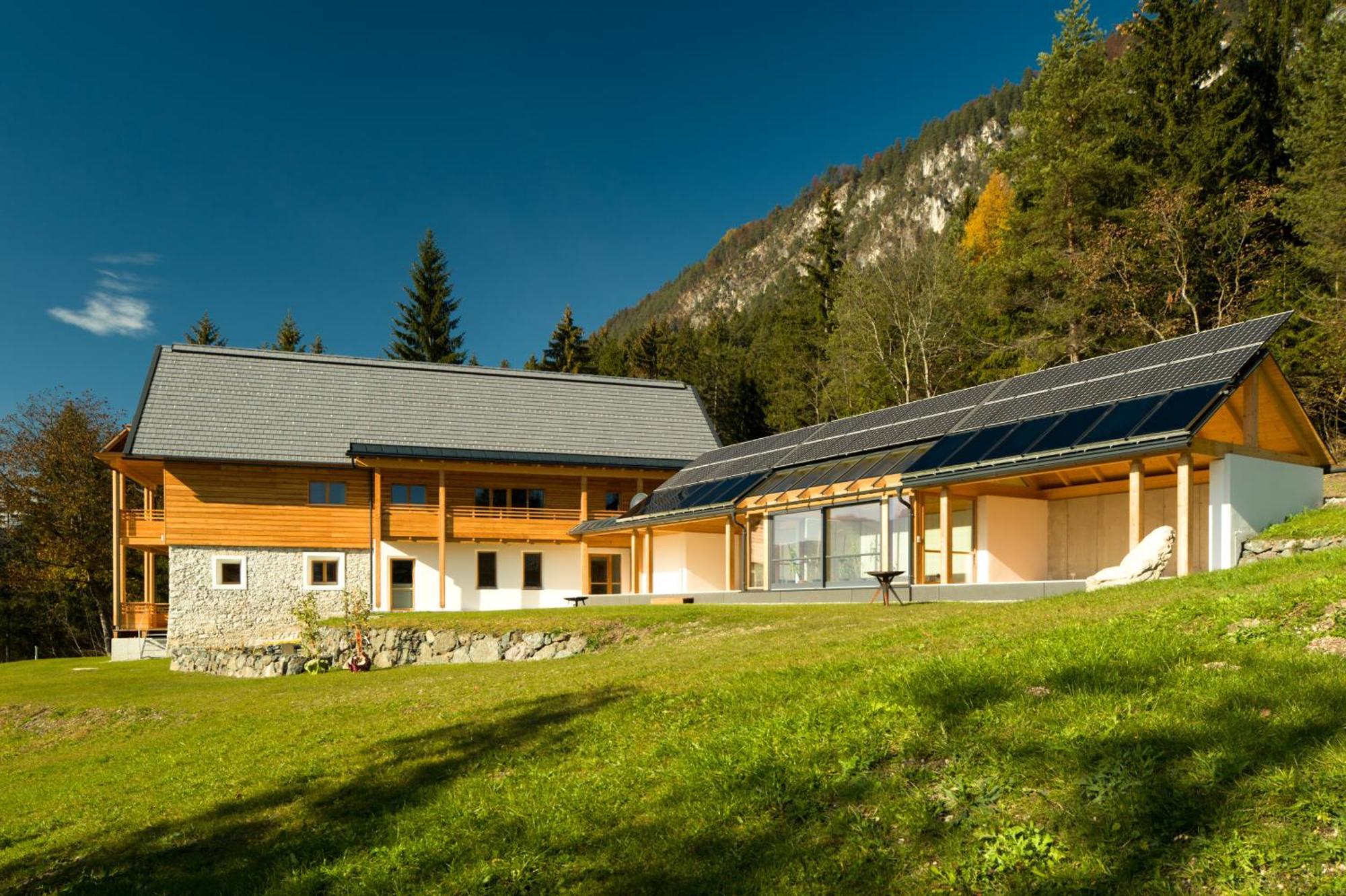 Ferienwohnung Der Weber - Haus der Zukunft Hermagor-Pressegger See Exterior foto