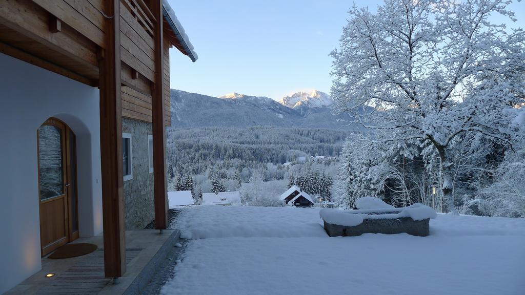 Ferienwohnung Der Weber - Haus der Zukunft Hermagor-Pressegger See Exterior foto