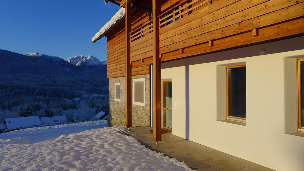 Ferienwohnung Der Weber - Haus der Zukunft Hermagor-Pressegger See Exterior foto