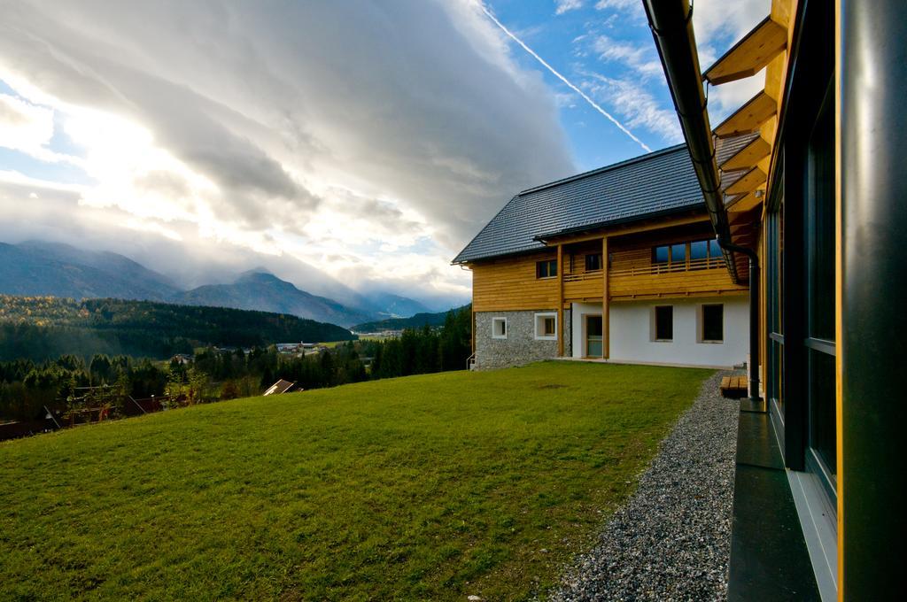 Ferienwohnung Der Weber - Haus der Zukunft Hermagor-Pressegger See Exterior foto